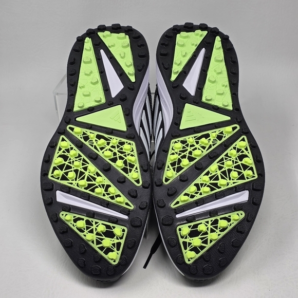 Adidas Solarmotion 24 Golf Shoes Mens Size 10 Black/White/Green IG0827 New main image 6